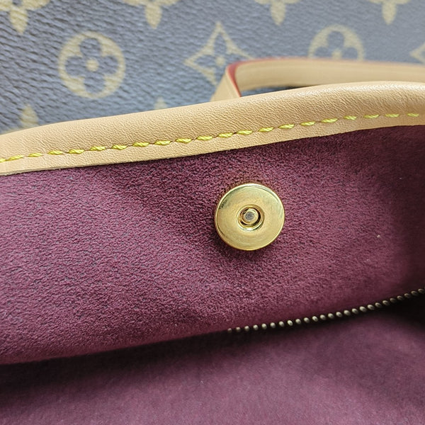 CARRYALL MM Monogram Coated Canvas Brown