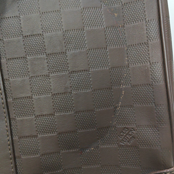 PORTE-DOCUMENTS Damier Ebene Calfskin Brown