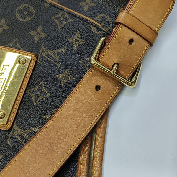 GALLIERA GM Monogram Coated Canvas Brown