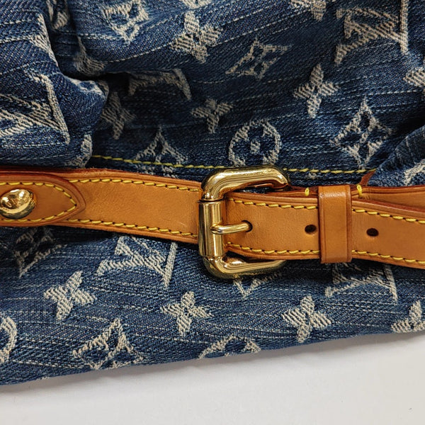 NEO CABBY GM Monogram Denim Blue