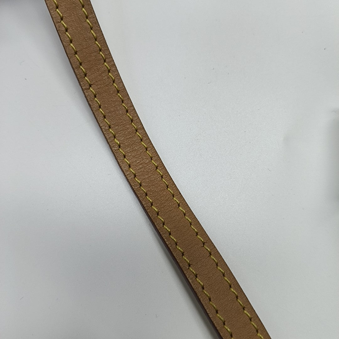 SPEEDY Nano Monogram Coated Canvas Brown