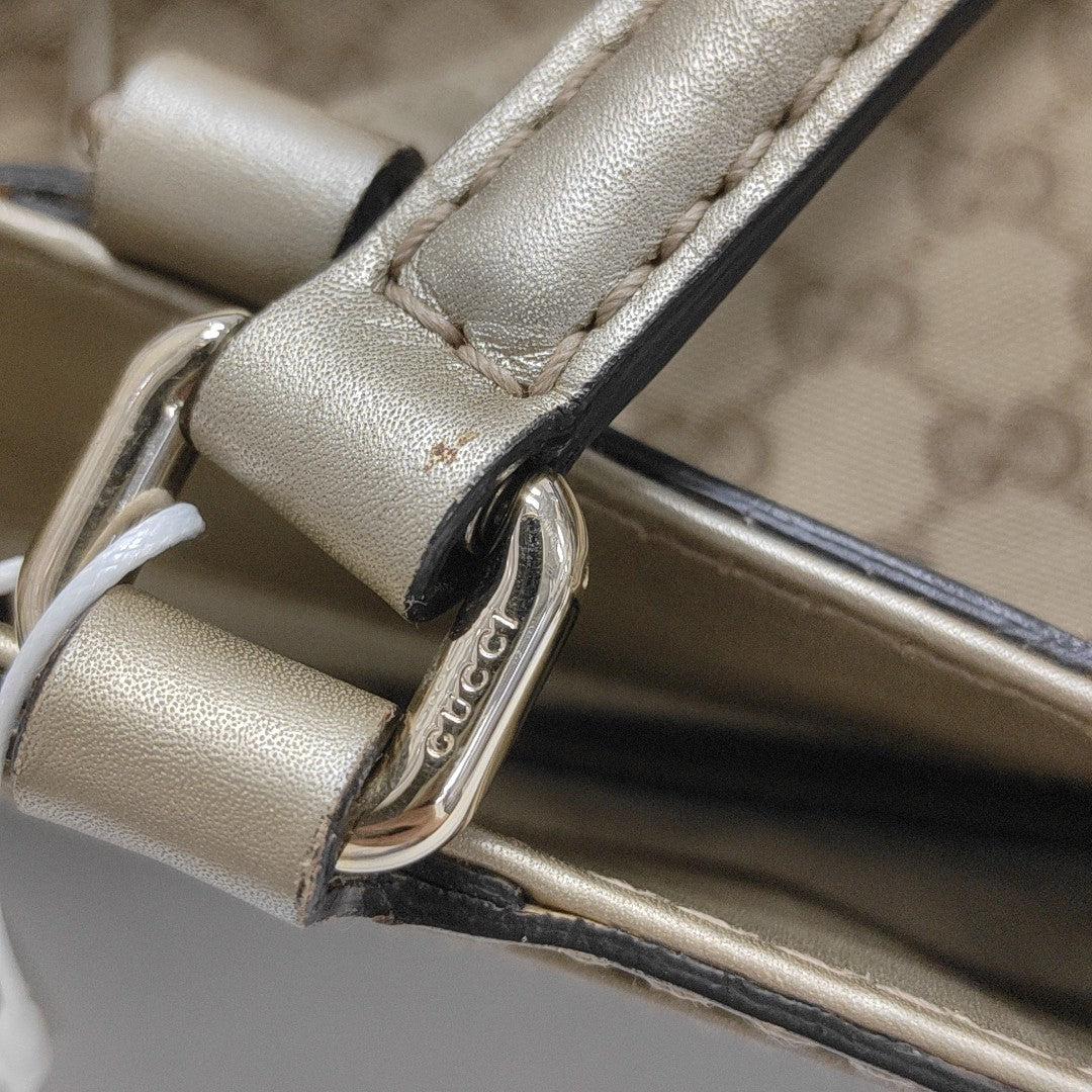 Mayfair Monogram Canvas Beige