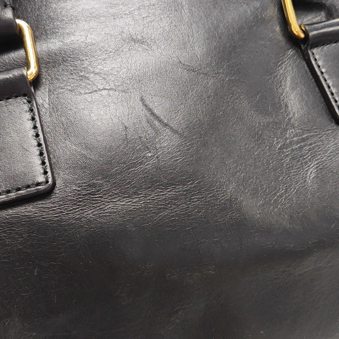 CLASSIC DUFFEL 6 Calfskin Black