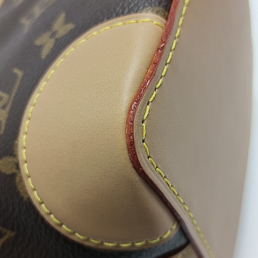 NOÉ Monogram Coated Canvas Brown