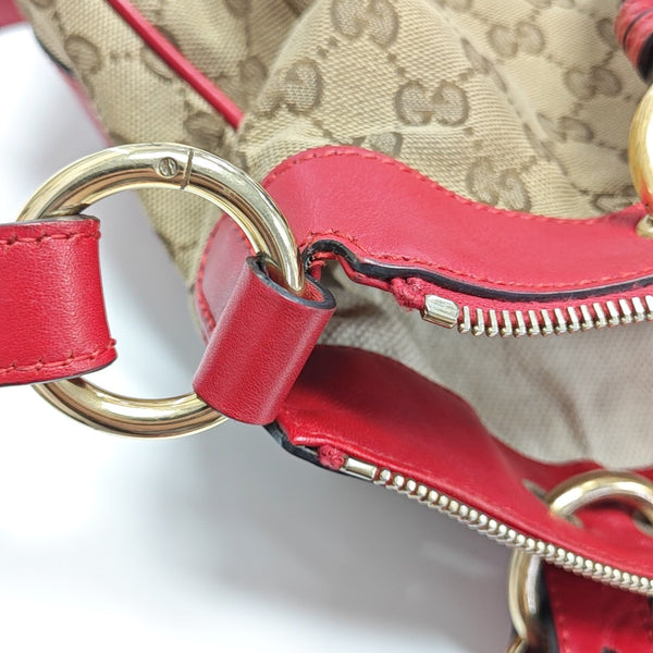 Monogram Canvas Tote Bag Beige