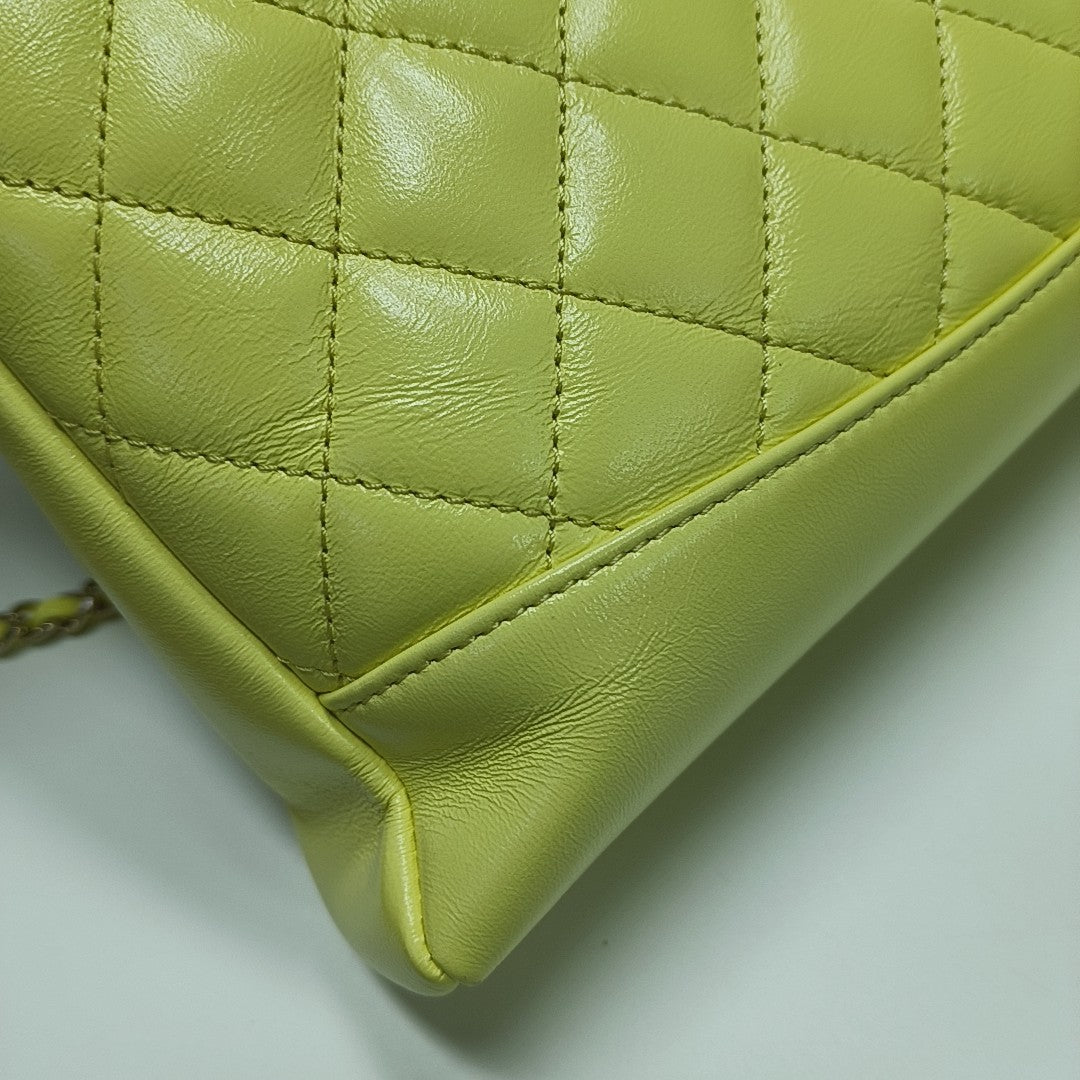 CHANEL 31 Quilted Lambskin Yellow