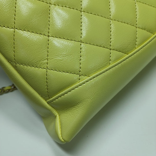 CHANEL 31 Quilted Lambskin Yellow