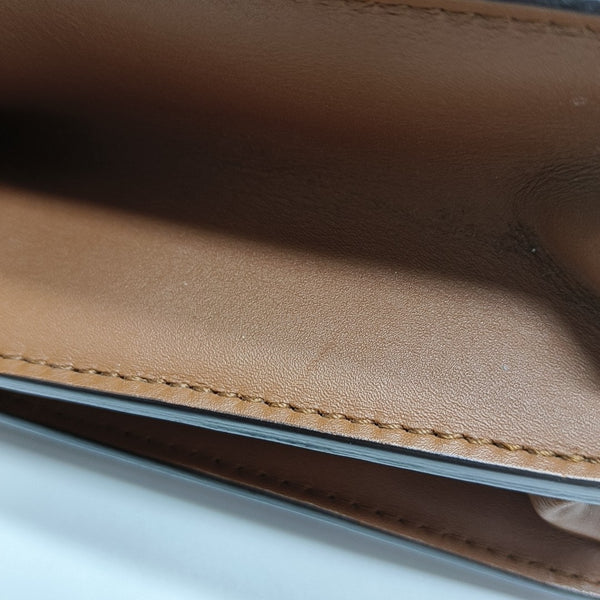 DAUPHINE MM Monogram Coated Canvas Brown