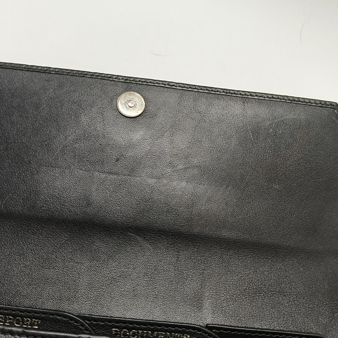 Monogram Calfskin Clutch Black