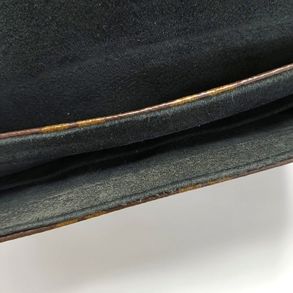 LOCKY BB Monogram Coated Canvas Brown