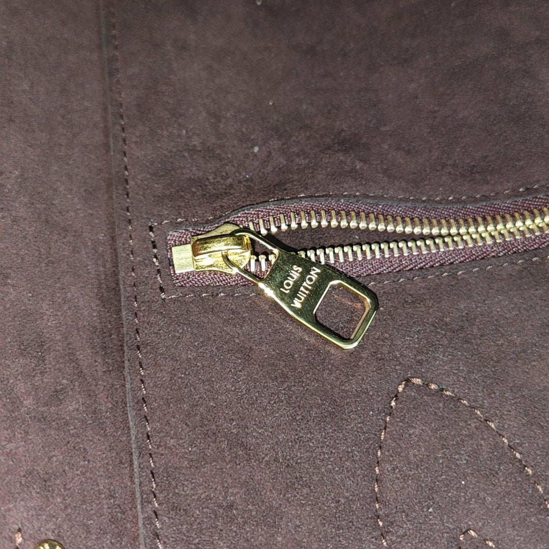 NEVERFULL MM Calfskin Gray