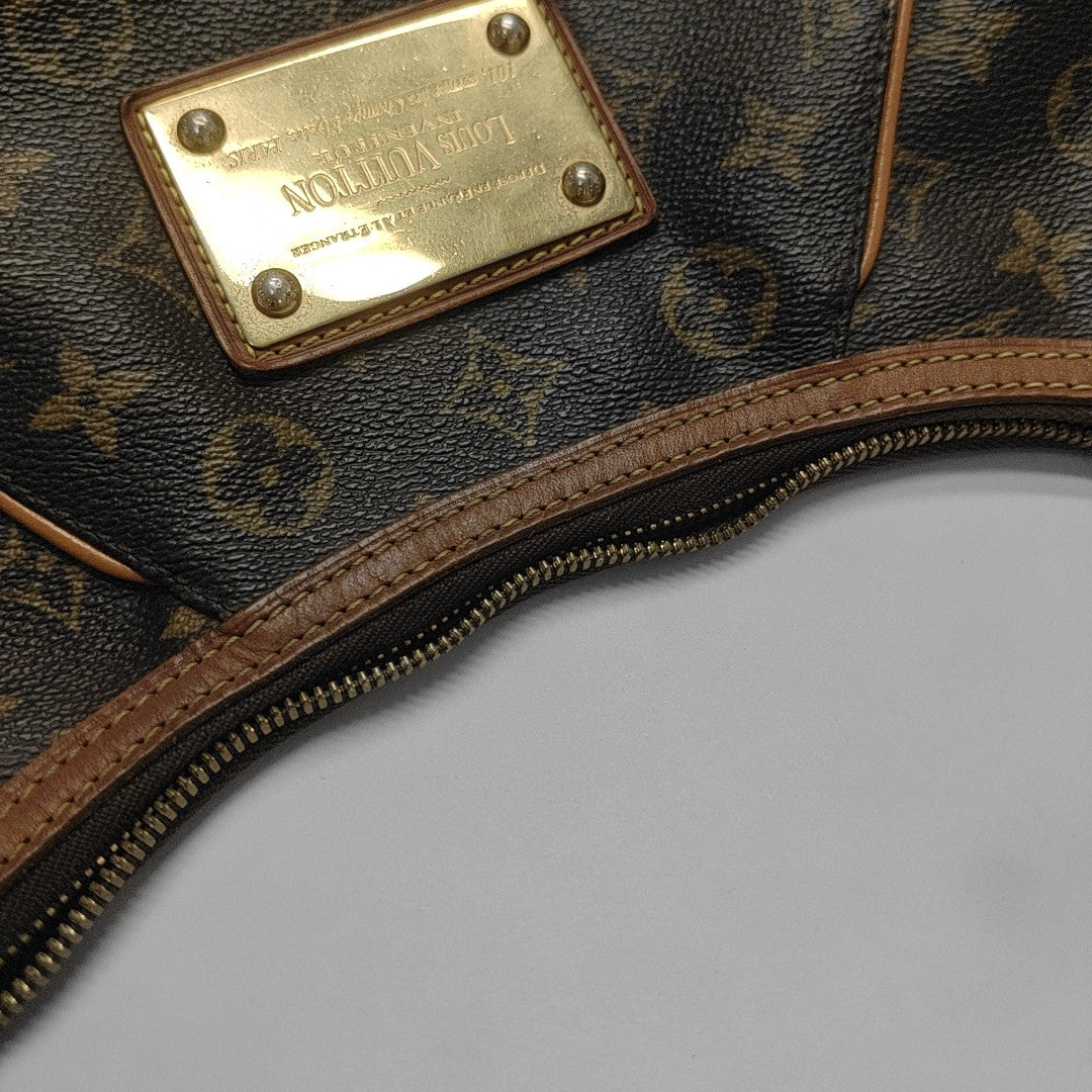 VINTAGE THAMES GM Monogram Coated Canvas Brown
