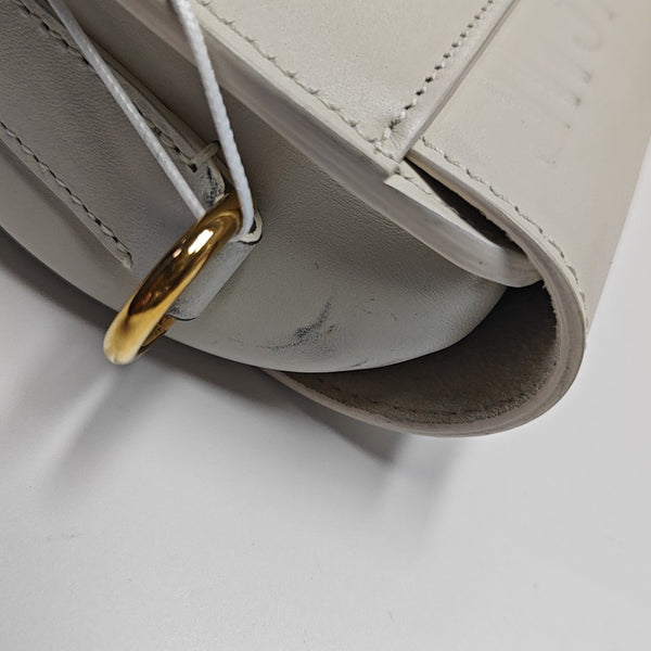 Bobby Medium Calfskin White