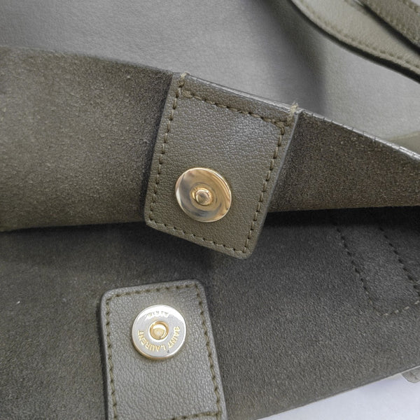 Calfskin Tote Bag Gray