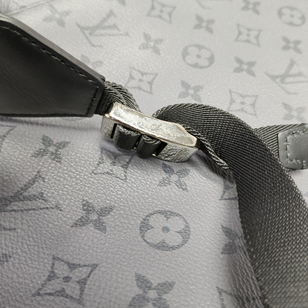 CHRISTOPHER Damier Graphite Coated Canvas Gray