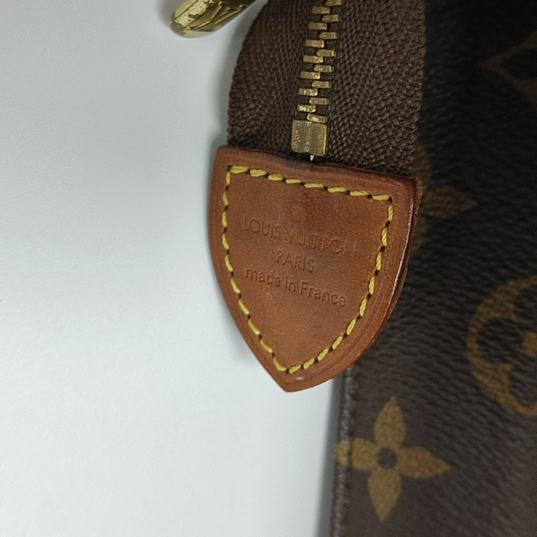 TOILET POCKET 26 Monogram Coated Canvas Brown