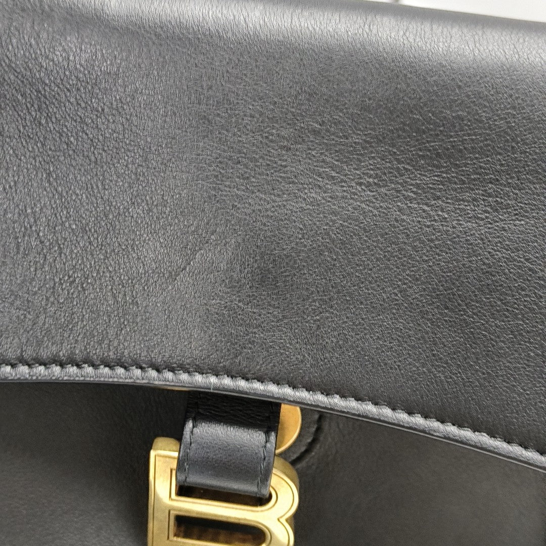 Downtown Small Calfskin Black