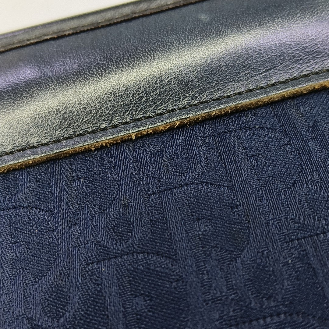 Vintage Honeycomb Oblique Canvas Blue