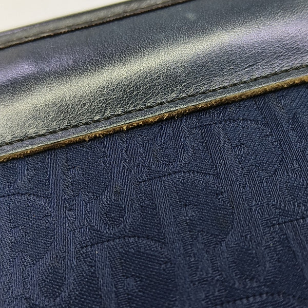 Vintage Honeycomb Oblique Canvas Blue