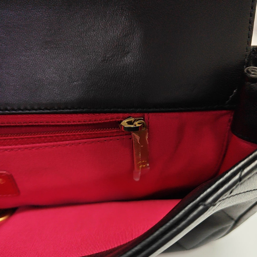 CLASSIC FLAP Jumbo Quilted Lambskin Black