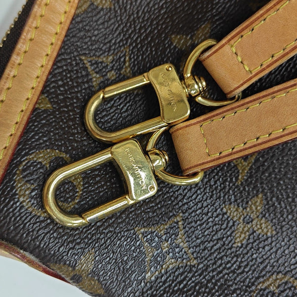 PALERMO PM Monogram Coated Canvas Brown