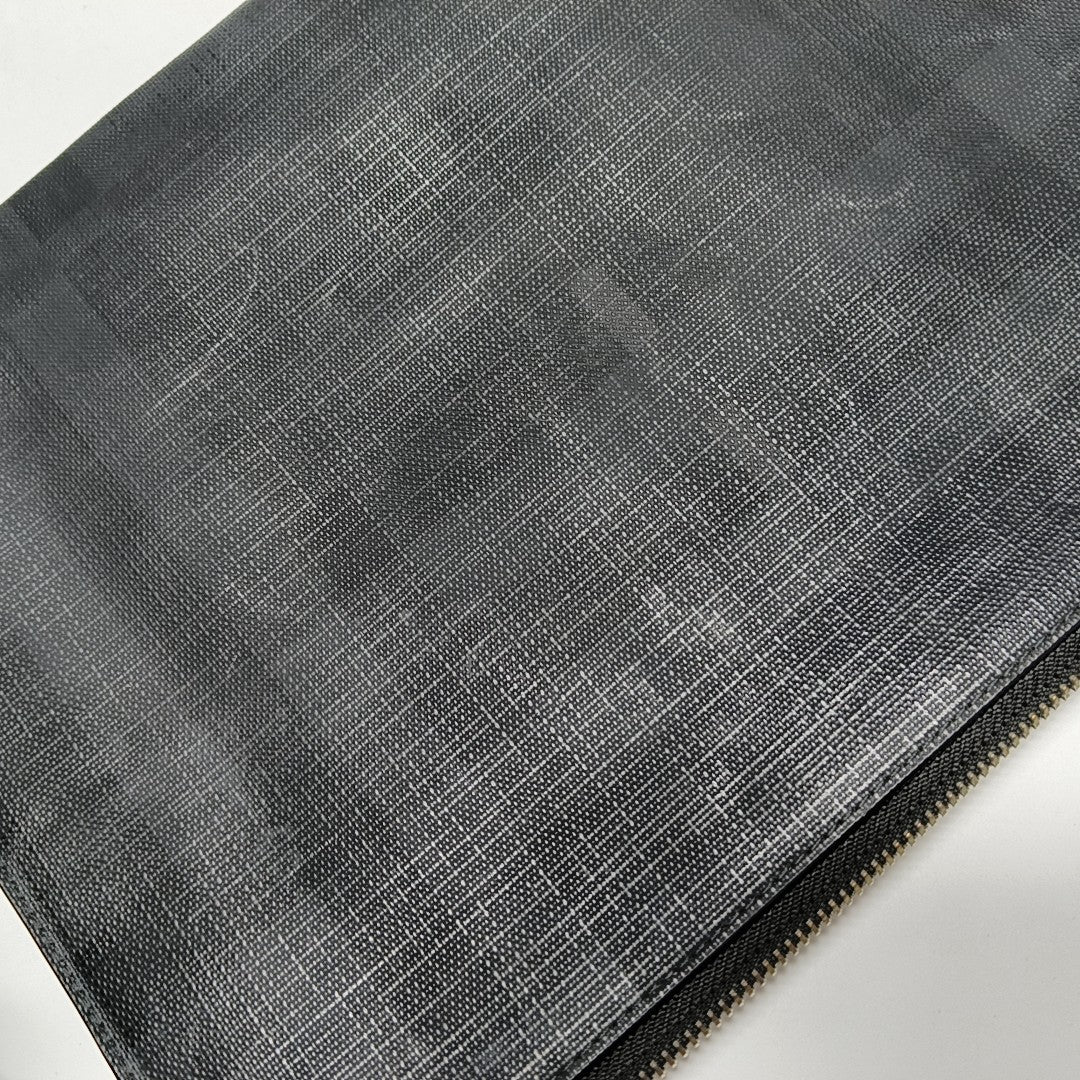 London Coated Canvas Gray