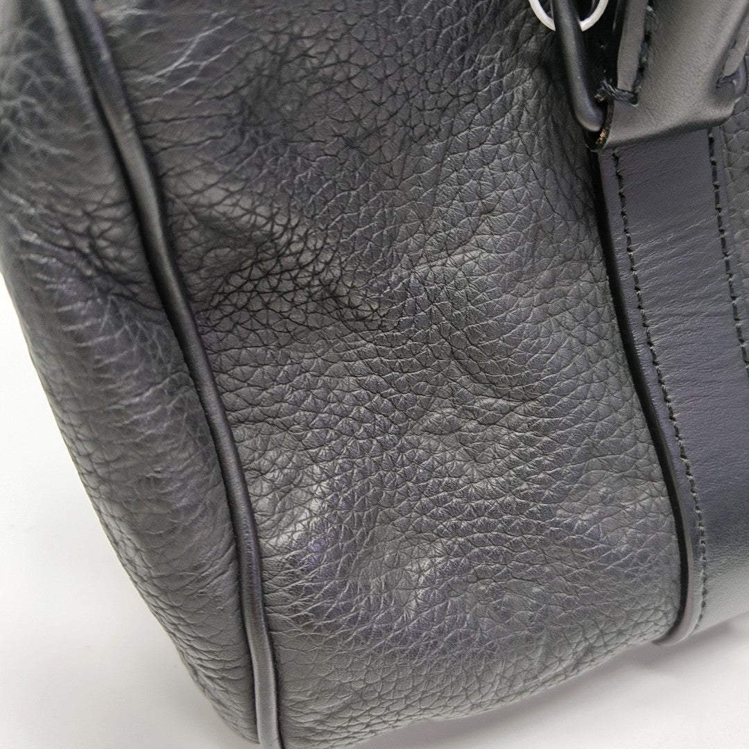 KEEPALL 25 Monogram Calfskin Black