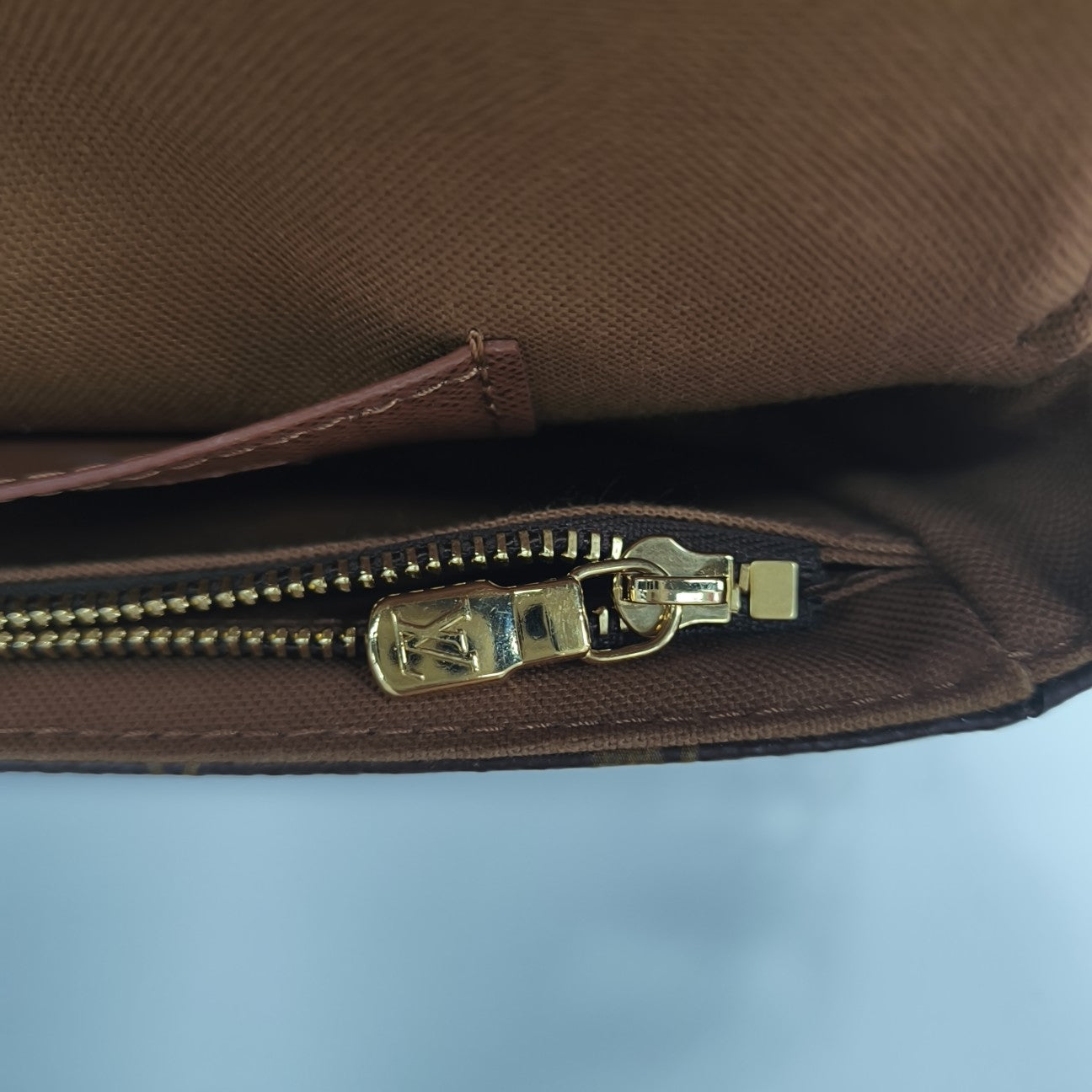 IVY Monogram Coated Canvas Brown