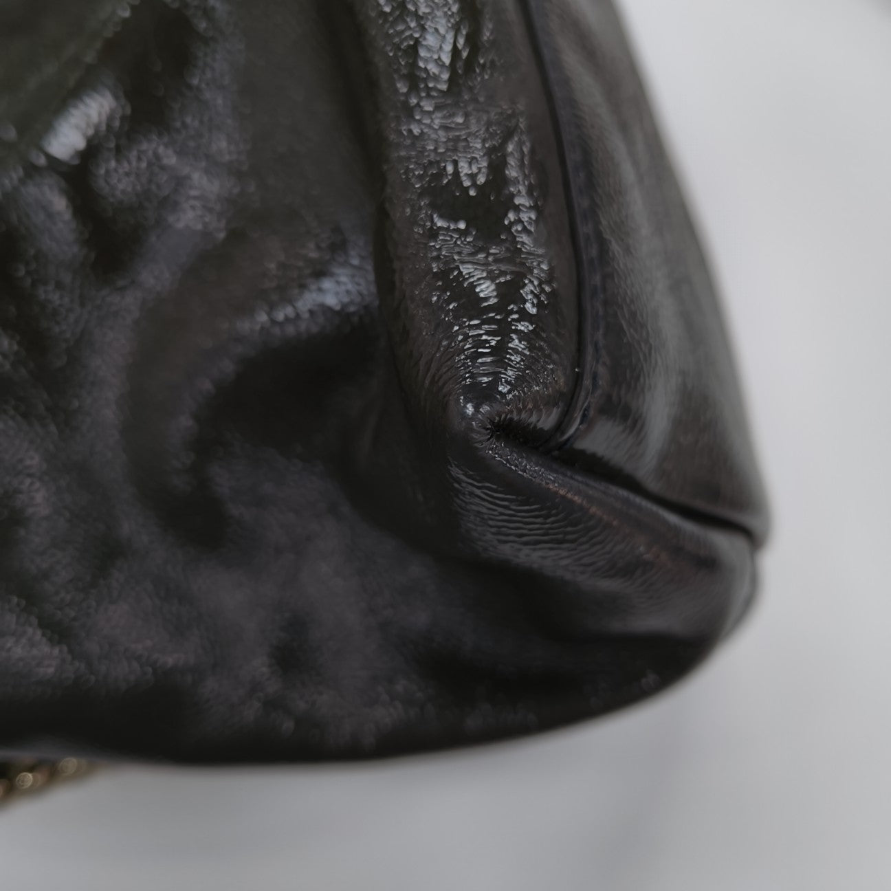 Soho Large Patent Leather Green