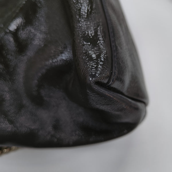 Soho Large Patent Leather Green