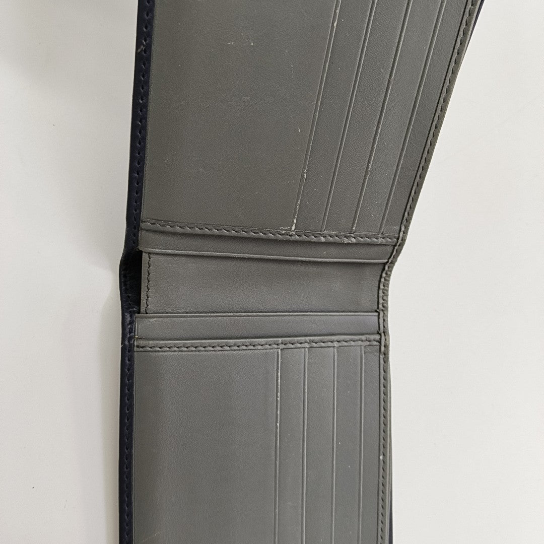 SF Calfskin Blue Wallet