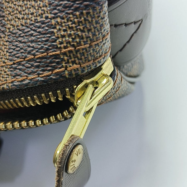 SPEEDY 25 Damier Ebene Coated Canvas Brown
