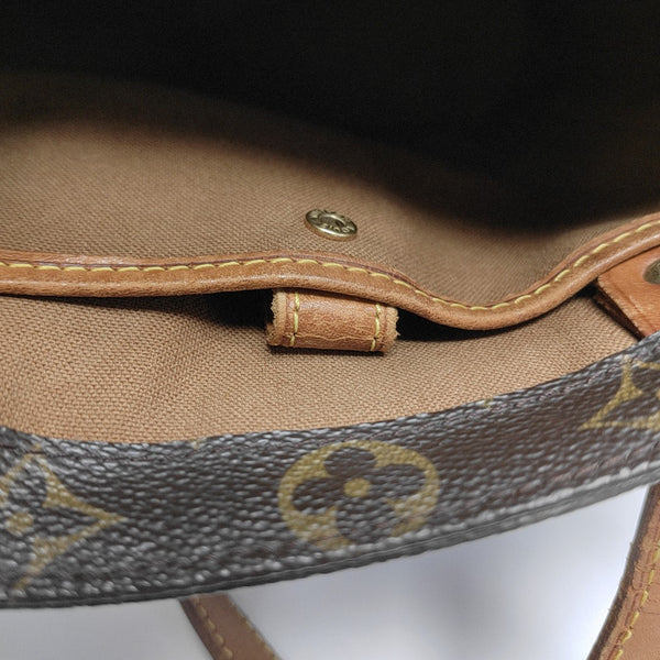 VINTAGE VAVIN PM Monogram Coated Canvas Brown