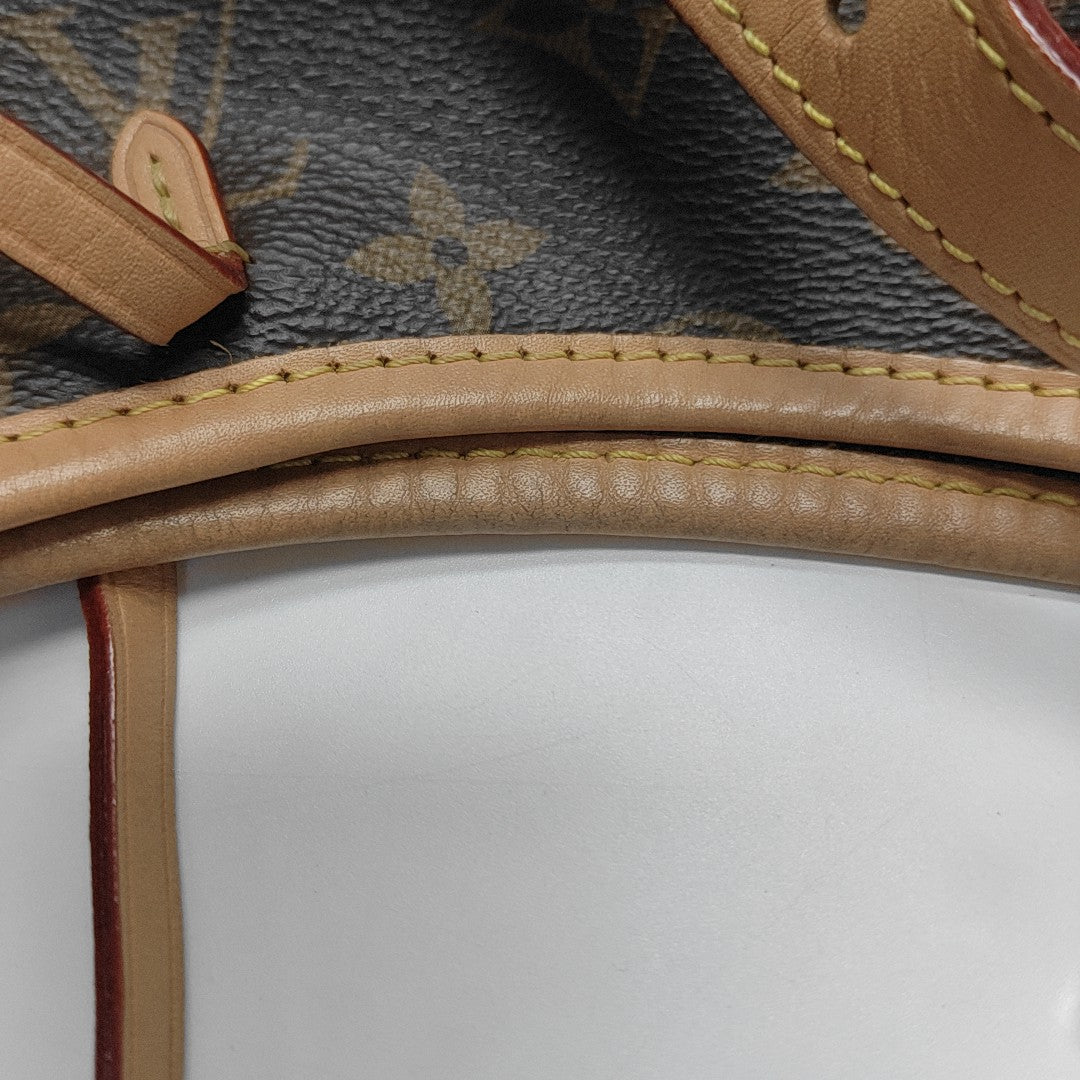 CARRYALL PM Monogram Coated Canvas Brown