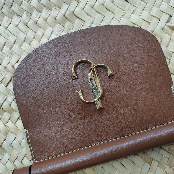Special Material Shoulder Bag Beige