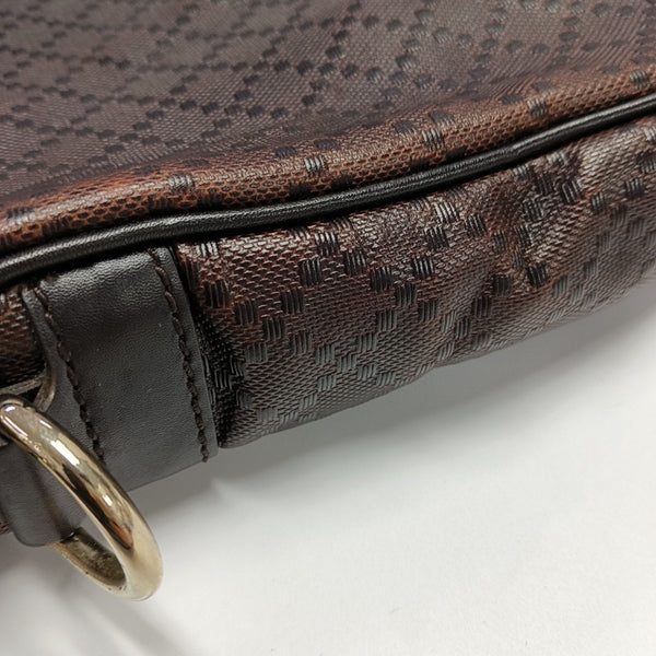 Calfskin Top Handle Bag Brown