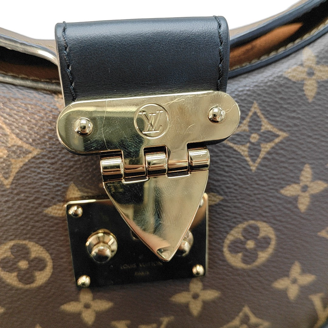 TWINNY Monogram Coated Canvas Brown