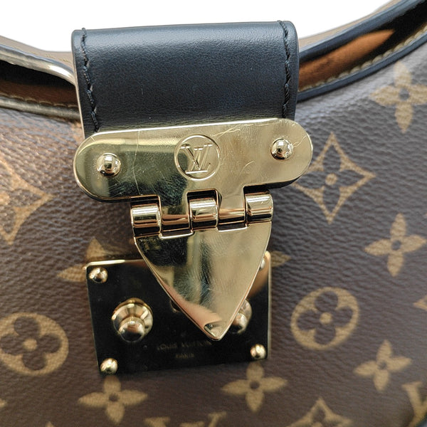 TWINNY Monogram Coated Canvas Brown