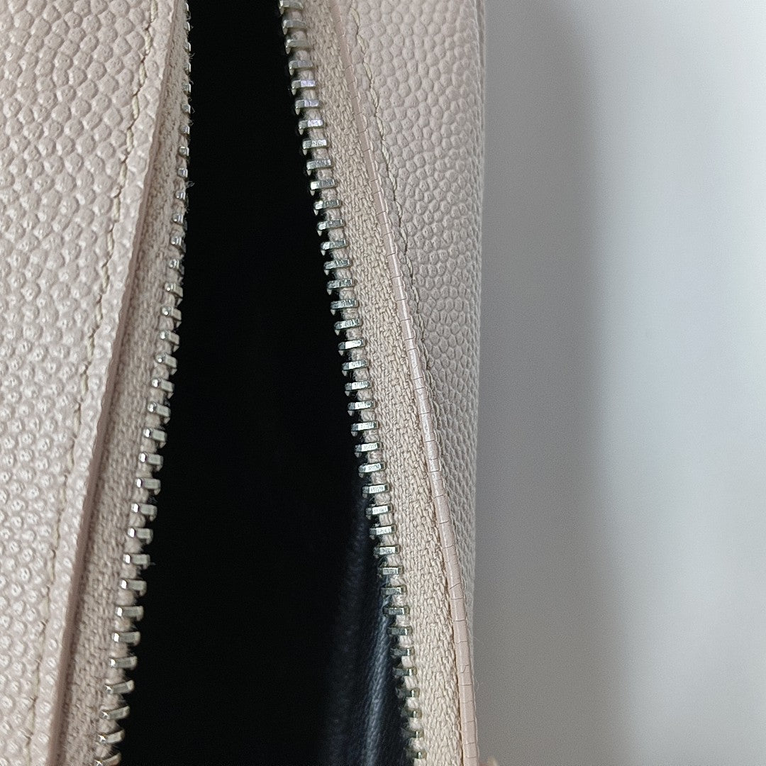 LOU Chevron Calfskin Pink