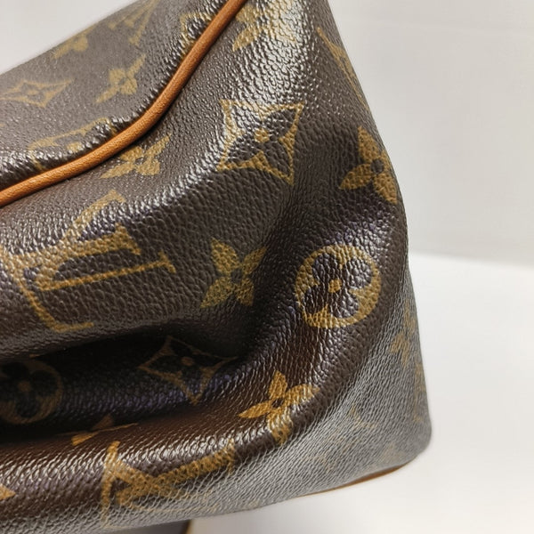 BATIGNOLLES MM Monogram Coated Canvas Brown