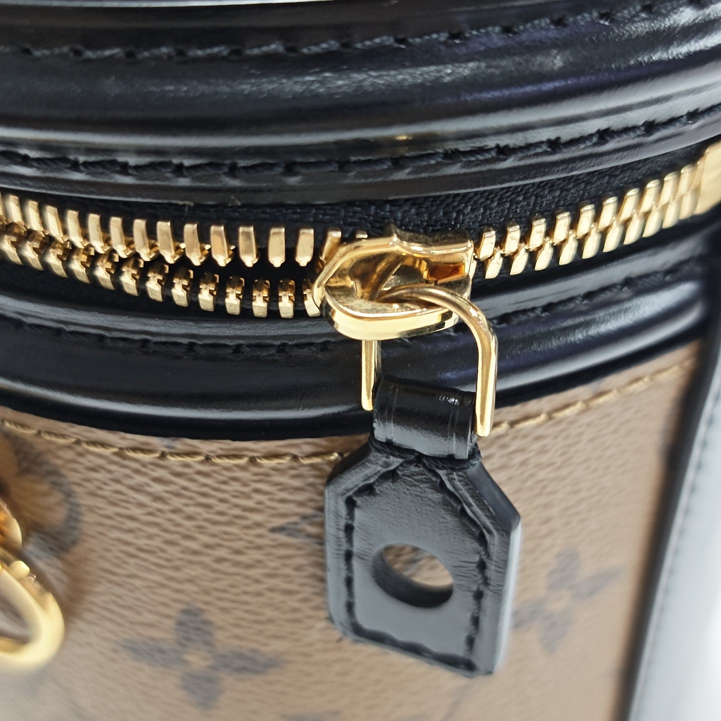 CANNES PM Monogram Coated Canvas Brown