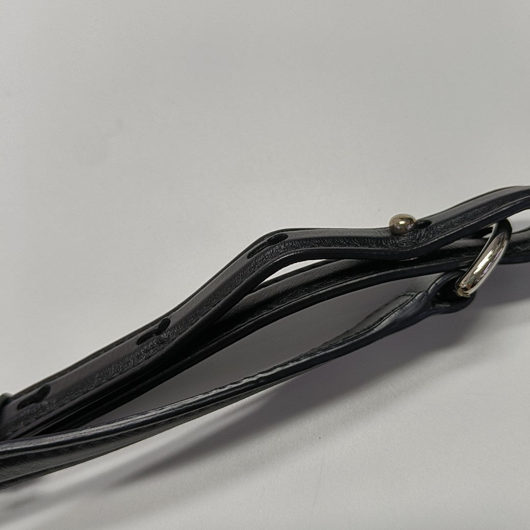 Nylon Shoulder Bag Black