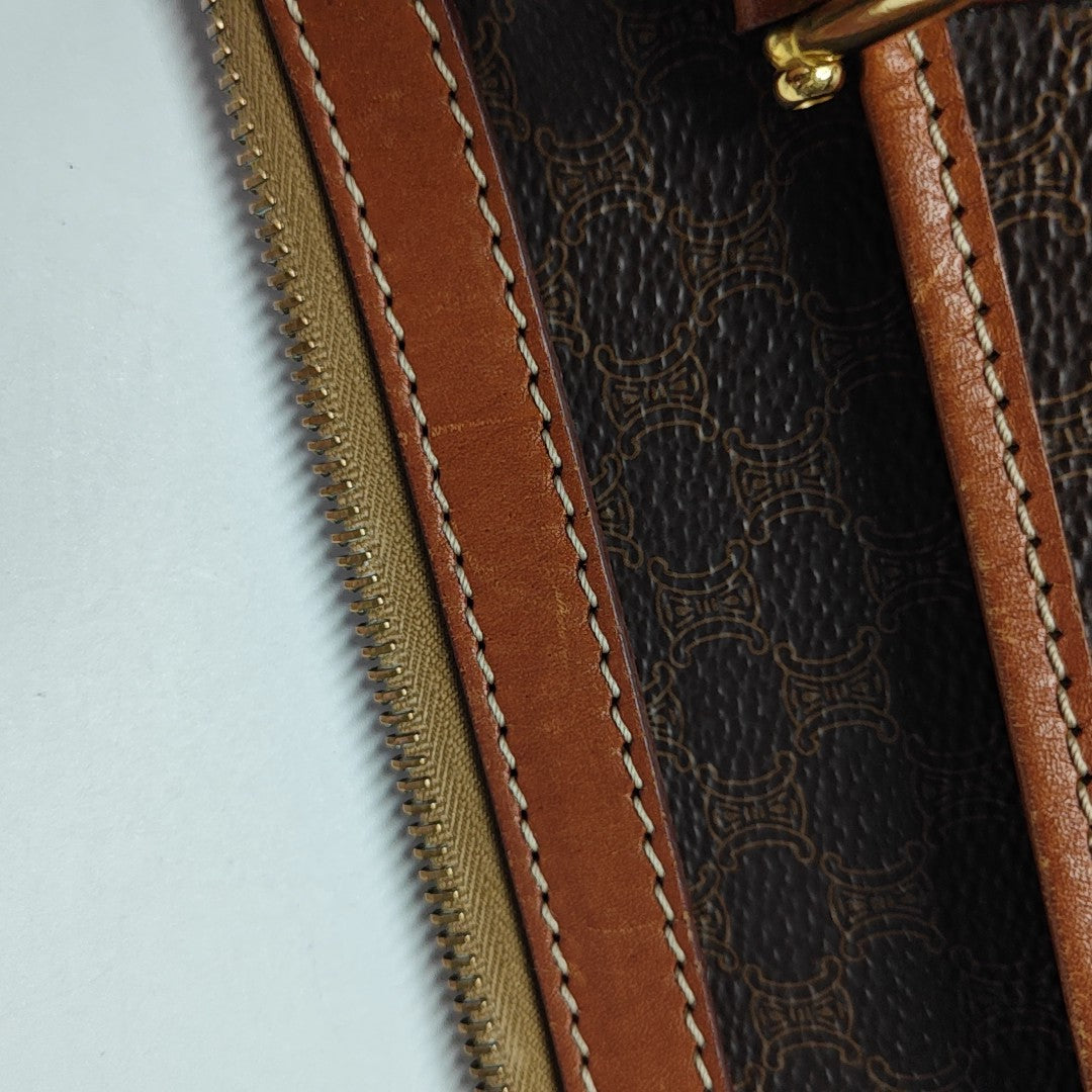 MACADAM Coated Canvas Brown