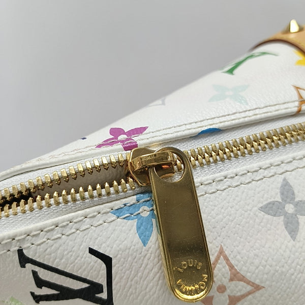 LV × TM ALMA PM Monogram Coated Canvas White