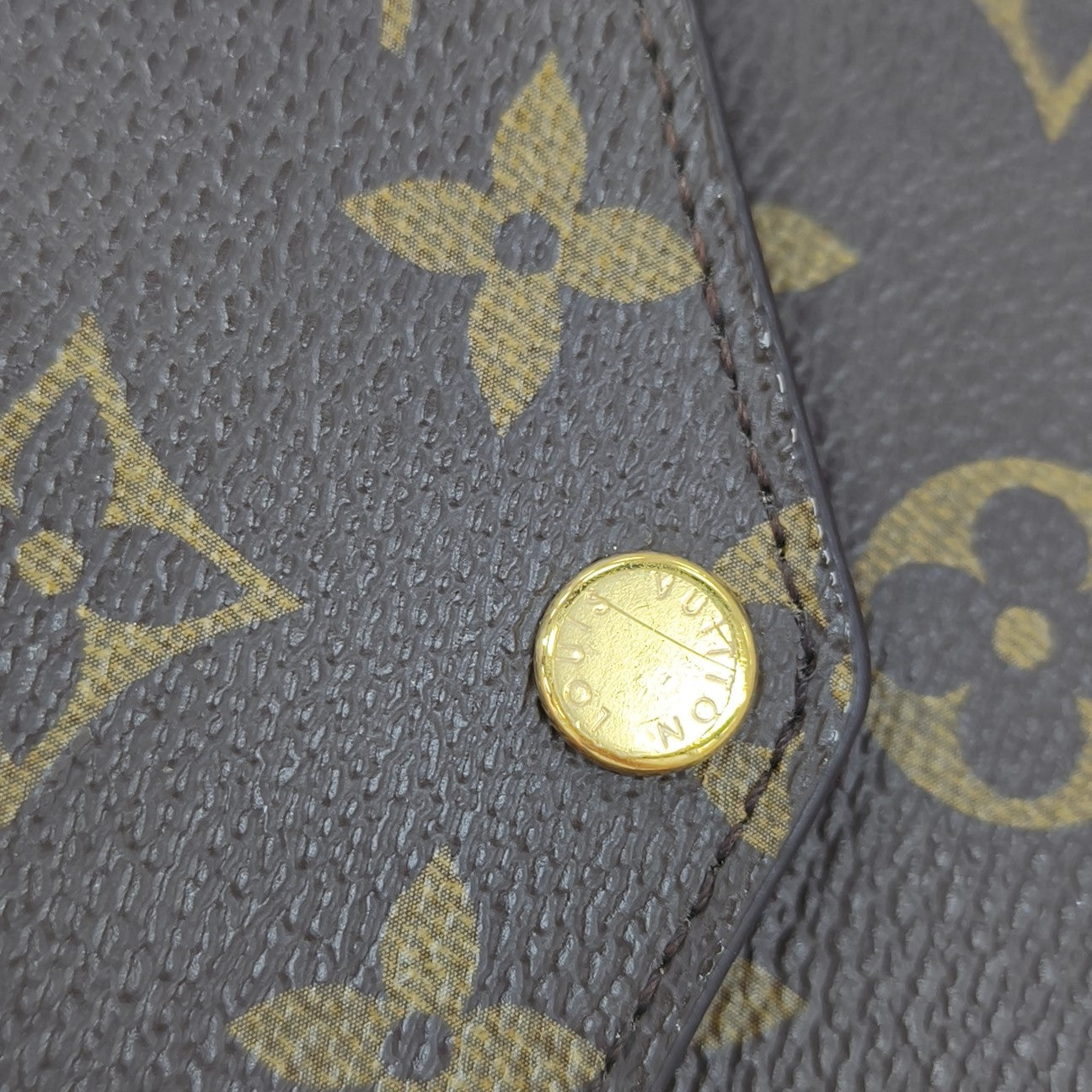 FÉLICIE Monogram Coated Canvas Brown