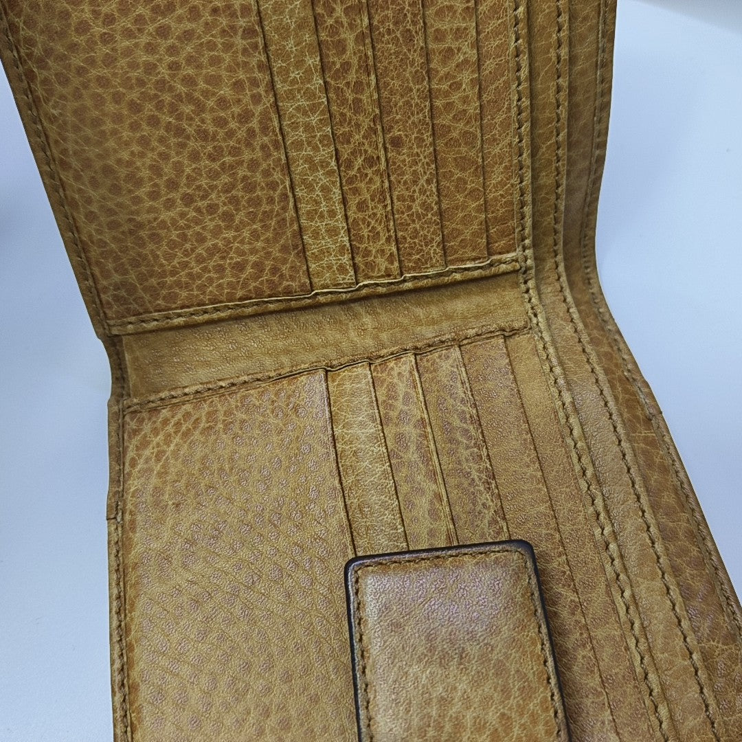 Monogram Canvas Wallet Brown