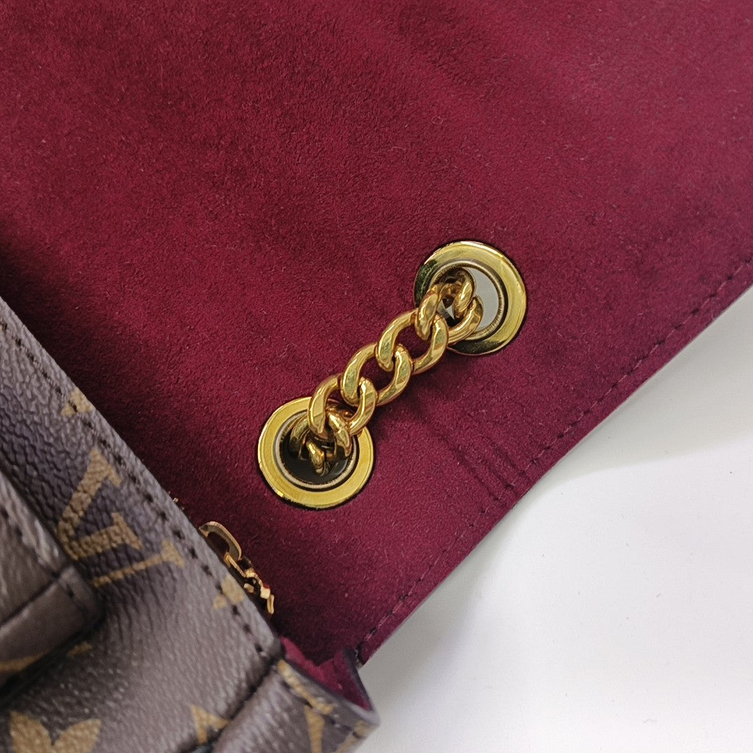 PASSY Monogram Coated Canvas Brown