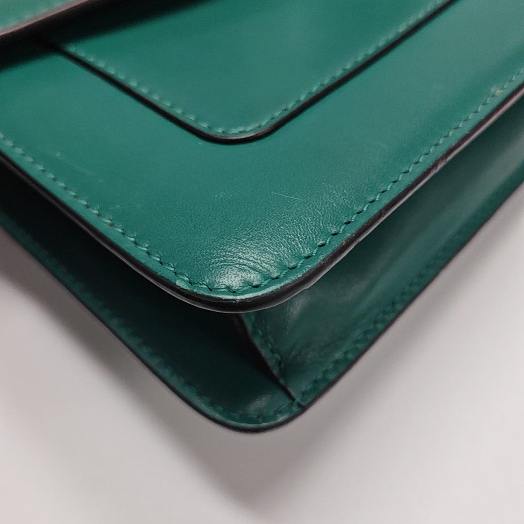SERPENTI FOREVER Small Calfskin Green
