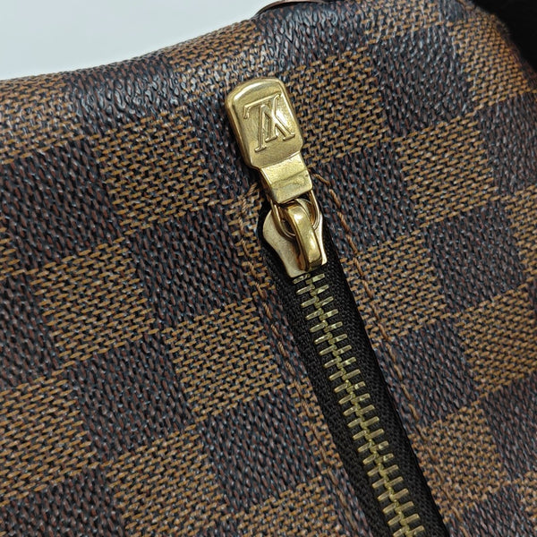 BROOKLYN Damier Ebene Coated Canvas Brown