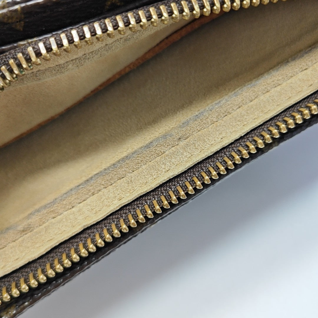 LOOPING MM Monogram Coated Canvas Brown